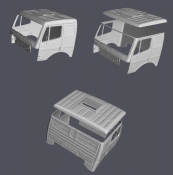 Neuheit März `26: Flaches Dach für Mercedes SK / NG